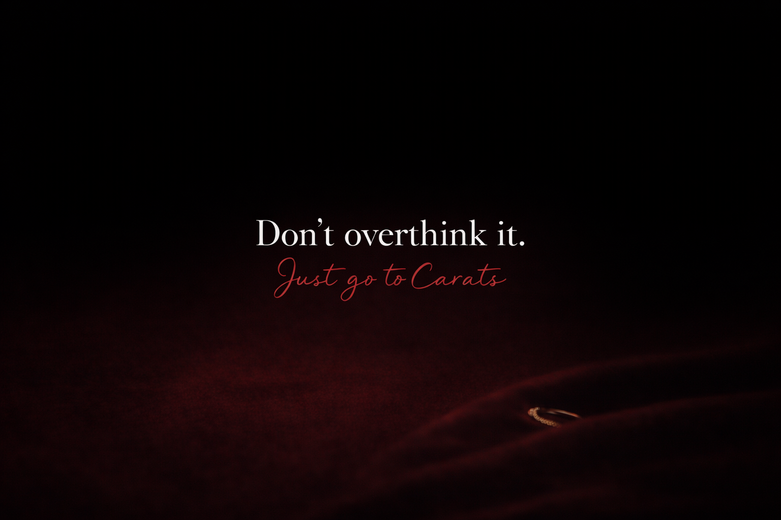 Valentine Was Never Meant To Be Overthought.