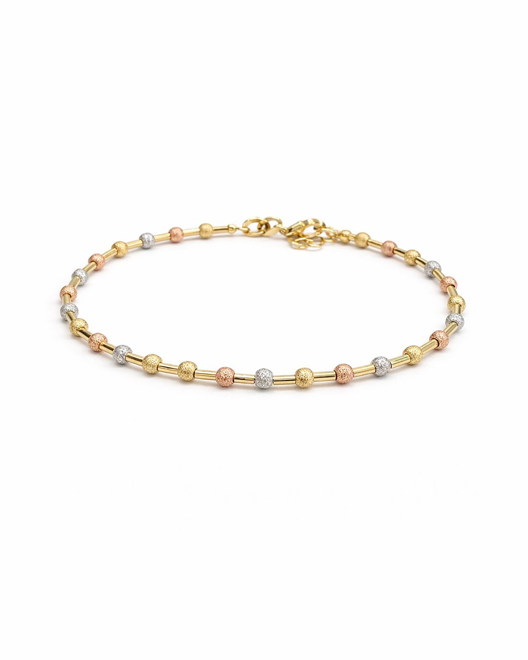 Orbit Bead Gold Bracelet