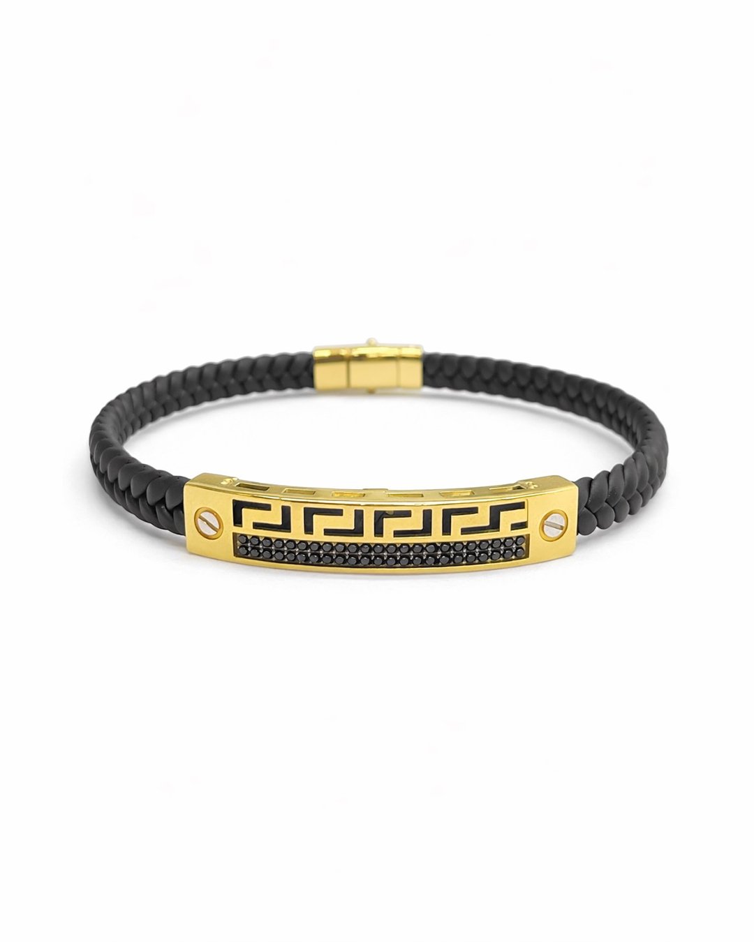 Vector Pattern Gold Bracelet