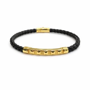 Form Stud Gold Bracelet