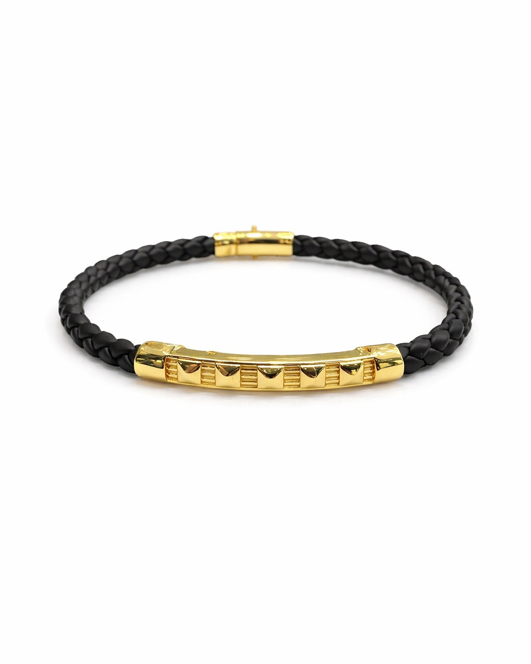 Form Stud Gold Bracelet