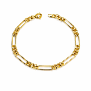 Bold Link Gold Bracelet