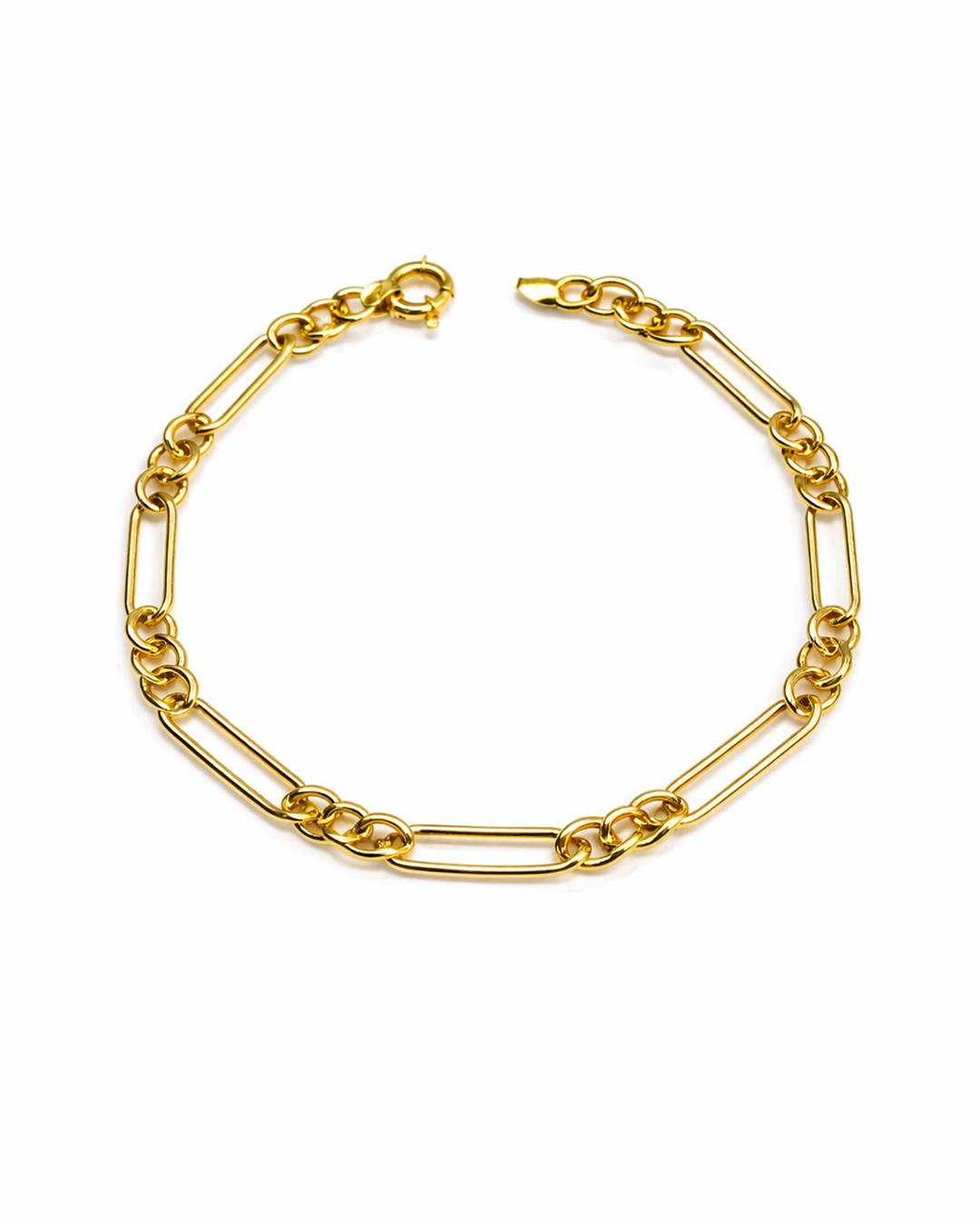 Bold Link Gold Bracelet