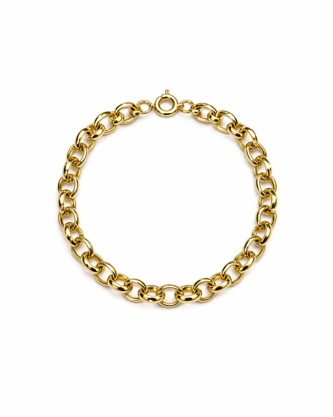 Modern Chain Gold Bracelet