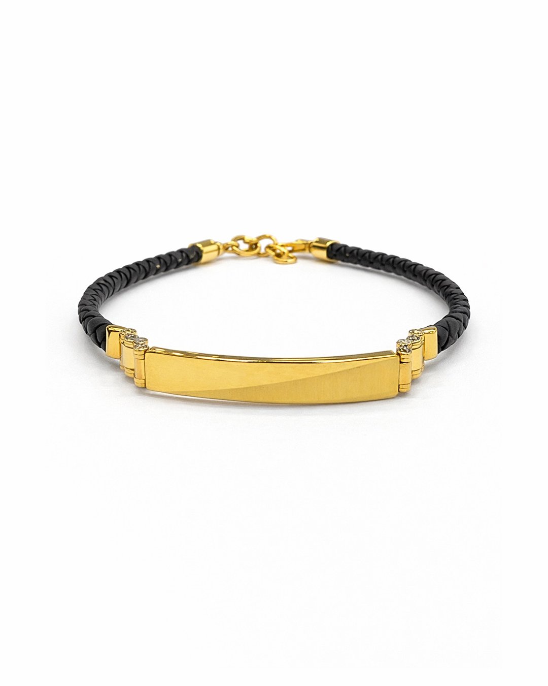 Men’s Crest Gold Bracelet