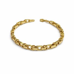 Men's Interlock Gold Bracelet