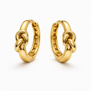 Classic Hoop Gold Earrings