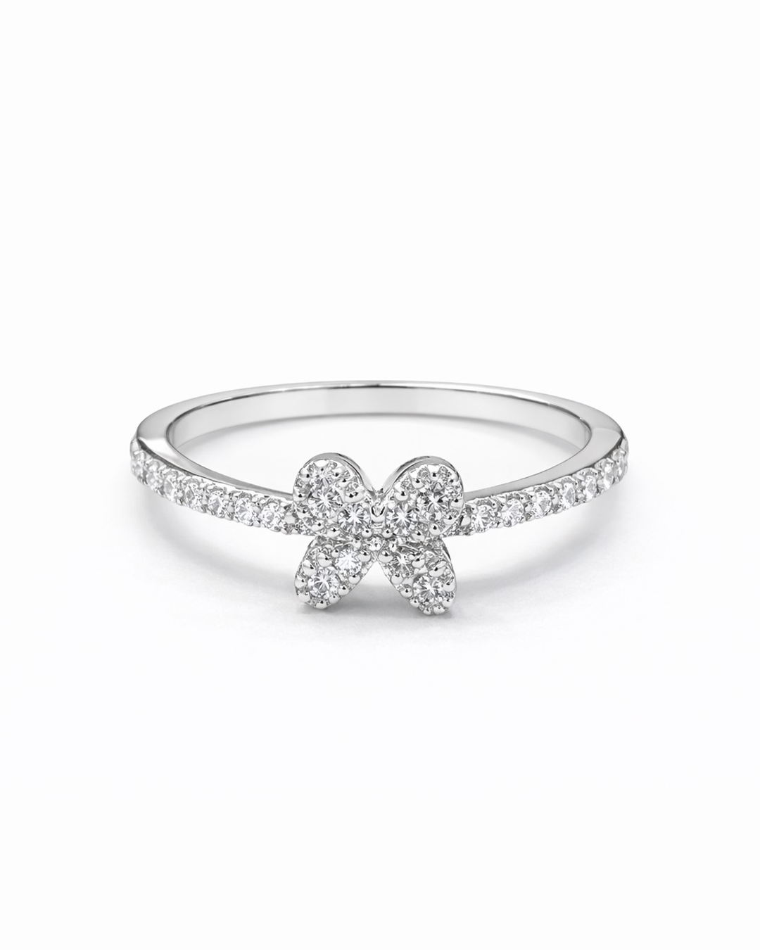 Butterfly Diamond Ring