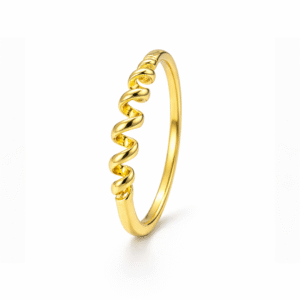 Minimal Dome Gold Ring