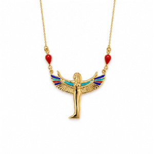 Malachite Collar Gold Necklace