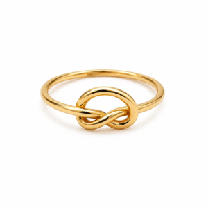 Love Knot Gold Ring