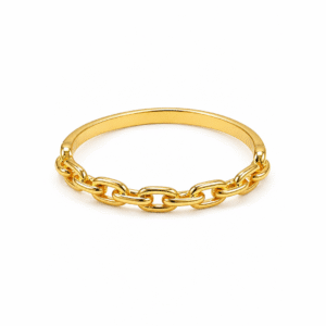 Link Gold Ring