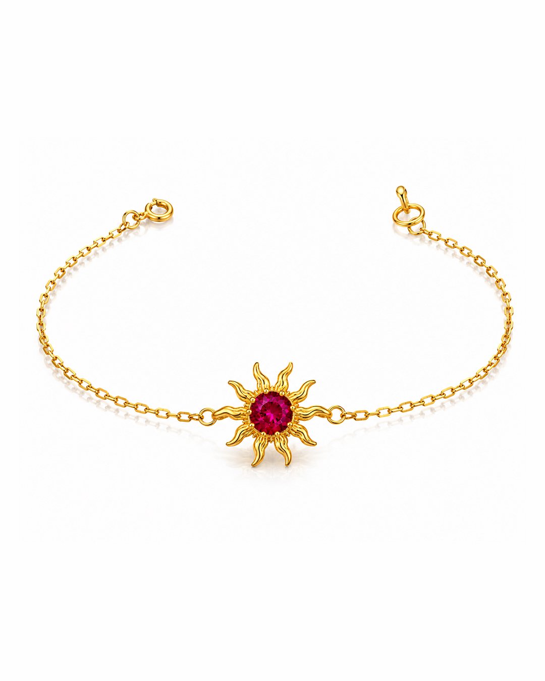 Solara Sun Bracelet – Ruby